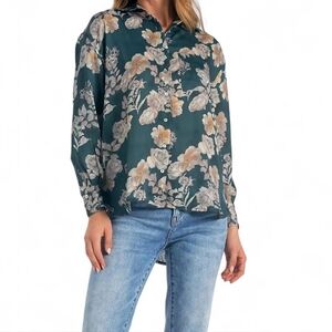 Elan flowered blouse